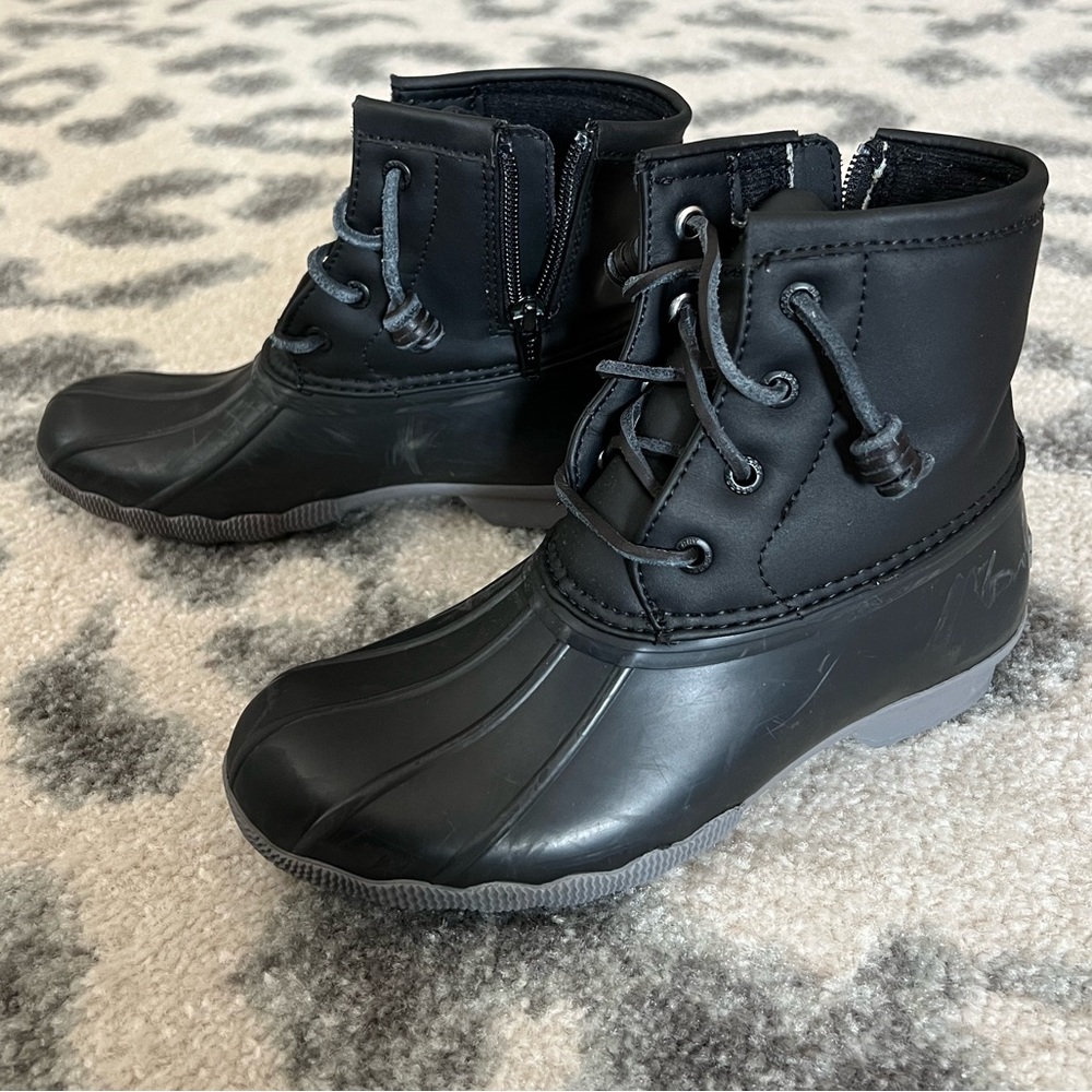 Sperry Kids Saltwater Duck Boot - Girls Size 1